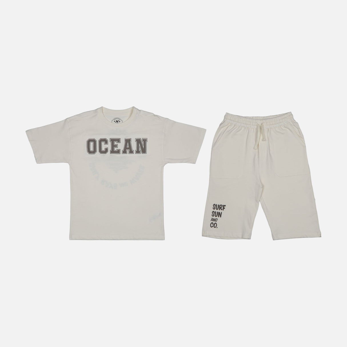 BOYS 2 PIECES SET T-SHIRT & BERMUDA