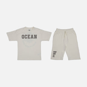 BOYS 2 PIECES SET T-SHIRT & BERMUDA