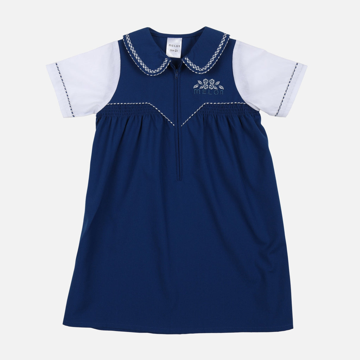 GIRLS RAWDA UNIFORM MIDI SHORT SLEEVES