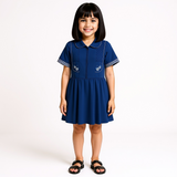 مريول بناتي بقصة ميدي للروضة 