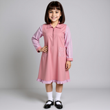 GIRLS IBTHIDAI UNIFORM MIDI LONG SLEEVES