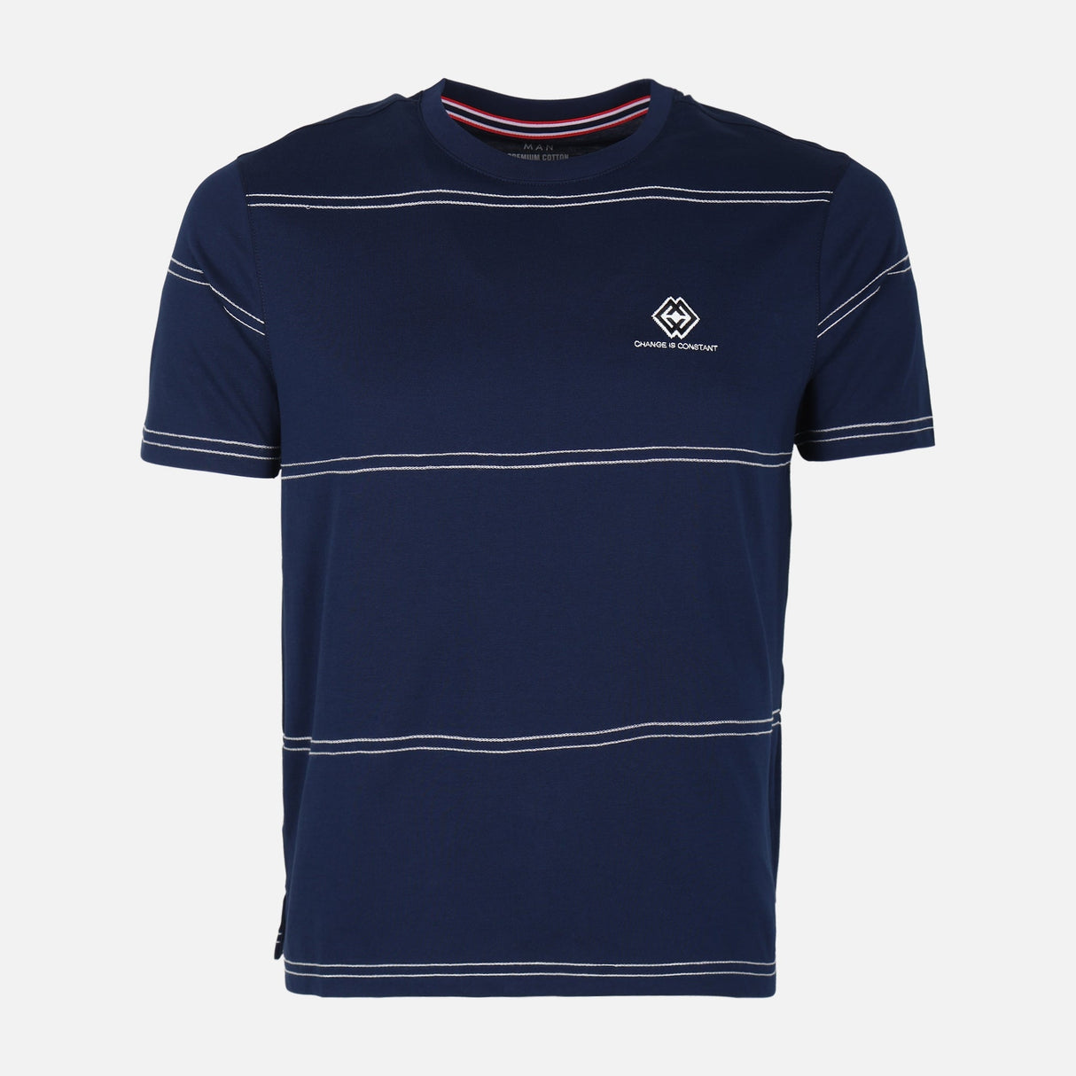 MEN T-SHIRT ROUND NECK PLUS FIT