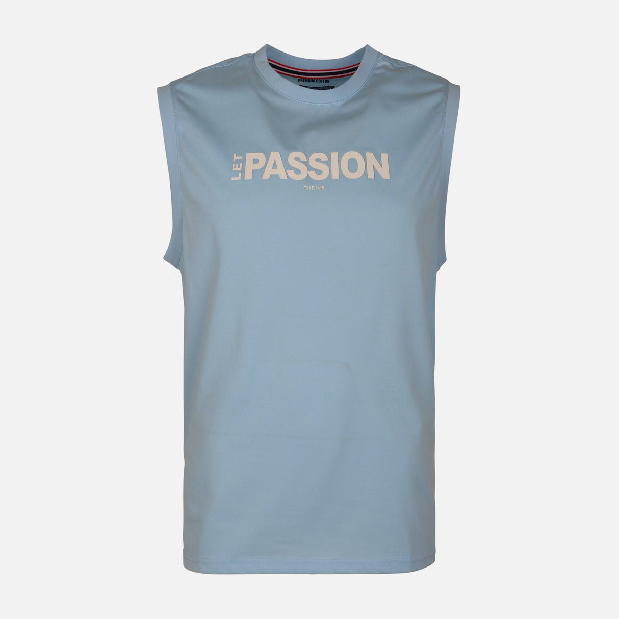 MEN VEST ROUND NECK REGULAR FIT