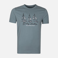 MEN T-SHIRT ROUND NECK