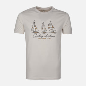 MEN T-SHIRT ROUND NECK