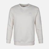 MEN SOLID FLEECE PULLOVER ROUND NECK