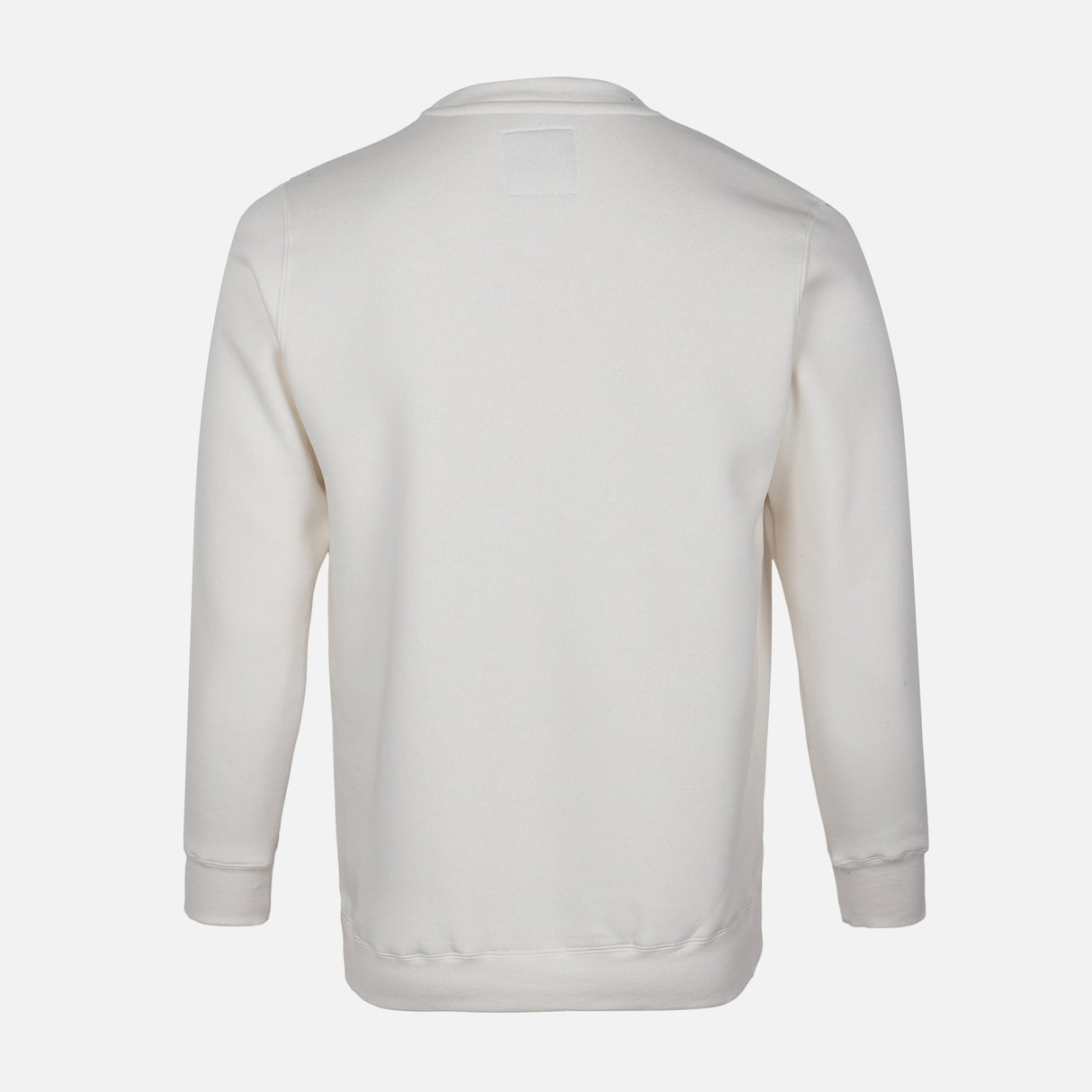 MEN SOLID FLEECE PULLOVER ROUND NECK