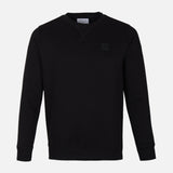 MEN SOLID FLEECE PULLOVER ROUND NECK