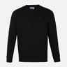 MEN SOLID FLEECE PULLOVER ROUND NECK
