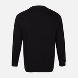 MEN SOLID FLEECE PULLOVER ROUND NECK