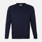 MEN SOLID FLEECE PULLOVER ROUND NECK