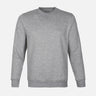 MEN SOLID FLEECE PULLOVER ROUND NECK