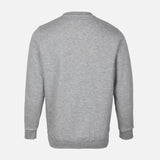MEN SOLID FLEECE PULLOVER ROUND NECK