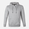 MEN SOLID FLEECE PULLOVER WITH HOOD