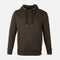 MEN SOLID FLEECE PULLOVER WITH HOOD