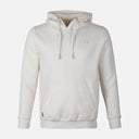 MEN SOLID FLEECE PULLOVER WITH HOOD