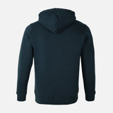 MEN SOLID FLEECE PULLOVER WITH HOOD
