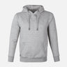 MEN SOLID FLEECE PULLOVER WITH HOOD