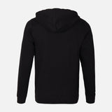MEN SOLID FLEECE CARDIGAN WITH HOOD