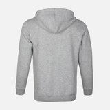 Men Solid Fleece Cardigan With Hood
