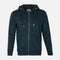 MEN SOLID FLEECE CARDIGAN WITH HOOD