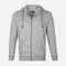 MEN SOLID FLEECE CARDIGAN WITH HOOD