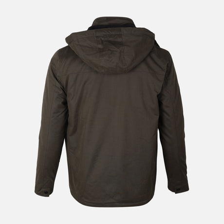 MEN WOVEN JACKET WITH HOODED