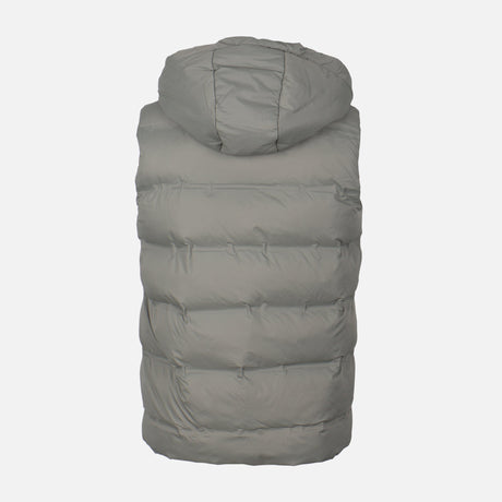 MEN PADDED VEST WITH HOODED