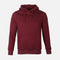 MEN BASIC SOLID FLEECE HOODED PULLOVER