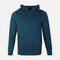 MEN BASIC SOLID FLEECE HOODED PULLOVER