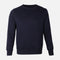 MEN BASIC SOLID FLEECE PULLOVER ROUND NECK