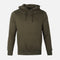 MEN BASIC SOLID FLEECE HOODED PULLOVER