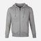 MEN BASIC SOLID FLEECE HOODED CARDIGAN