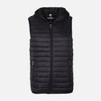MEN BASIC PADDED VEST WITH HOOD