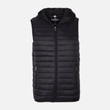 MEN BASIC PADDED VEST WITH HOOD