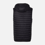MEN BASIC PADDED VEST WITH HOOD