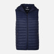 MEN BASIC PADDED VEST WITH HOOD