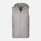 MEN BASIC PADDED VEST WITH HOOD