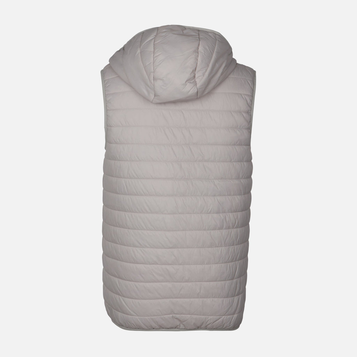 MEN BASIC PADDED VEST WITH HOOD