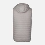 MEN BASIC PADDED VEST WITH HOOD