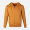MEN BASIC SOLID FLEECE HOODED CARDIGAN
