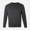 MEN BASIC SOLID FLEECE PULLOVER ROUND NECK