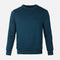 MEN BASIC SOLID FLEECE PULLOVER ROUND NECK