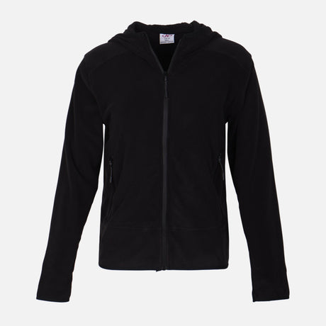 LADIES HOODED FLEECE CARDIGAN