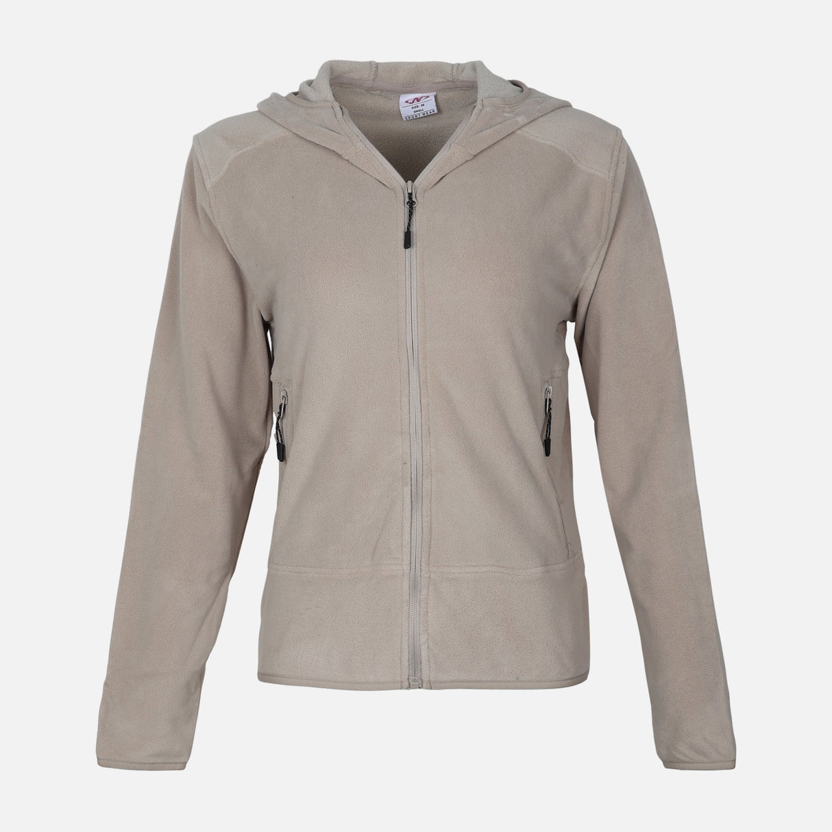 LADIES HOODED FLEECE CARDIGAN