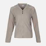 LADIES HOODED FLEECE CARDIGAN