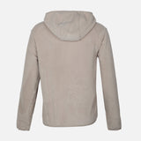 LADIES HOODED FLEECE CARDIGAN