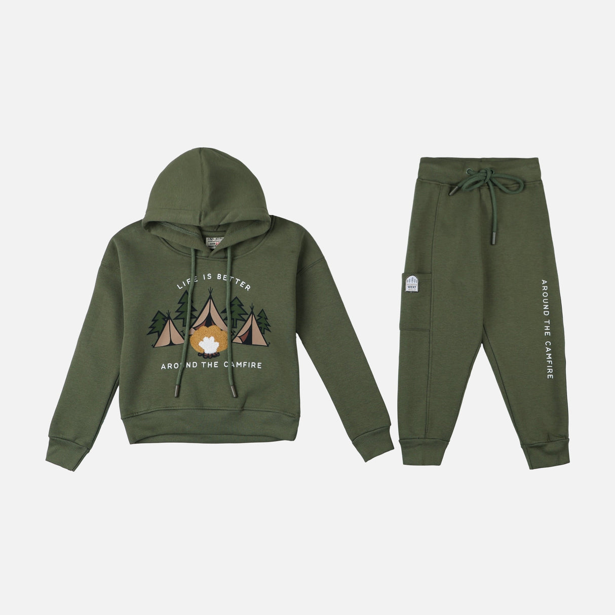 BOYS 2 PIECES SET ( JOGGER & HOODIE )
