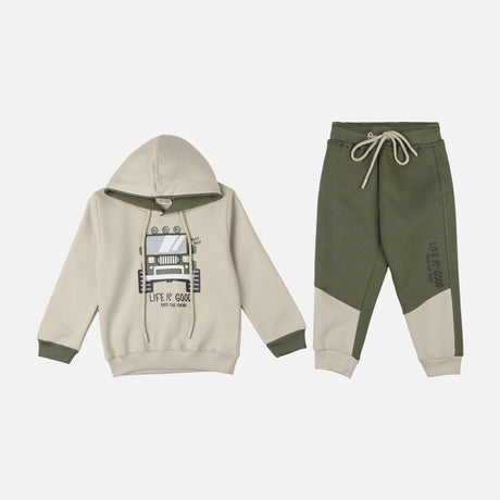BOYS 2 PIECES SET ( JOGGER & HOODIE )