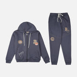 BOYS 2 PIECES SET ( JOGGER & HOODIE WITH ZIPPER )